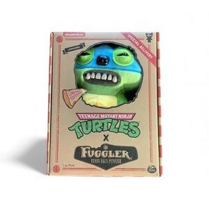 Fuggler Limited Edition Teenage Mutant Ninja Turtles 9 Inch Leonardo Plush NWT